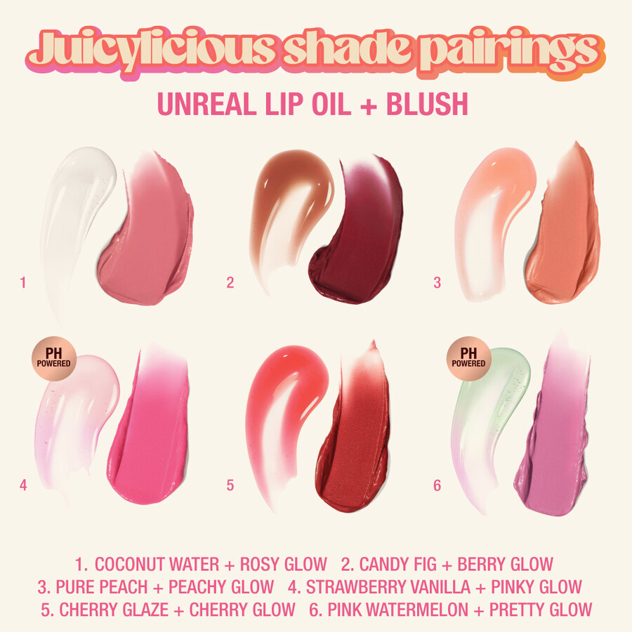 kit de labios y mejillas unreal juicylicious
