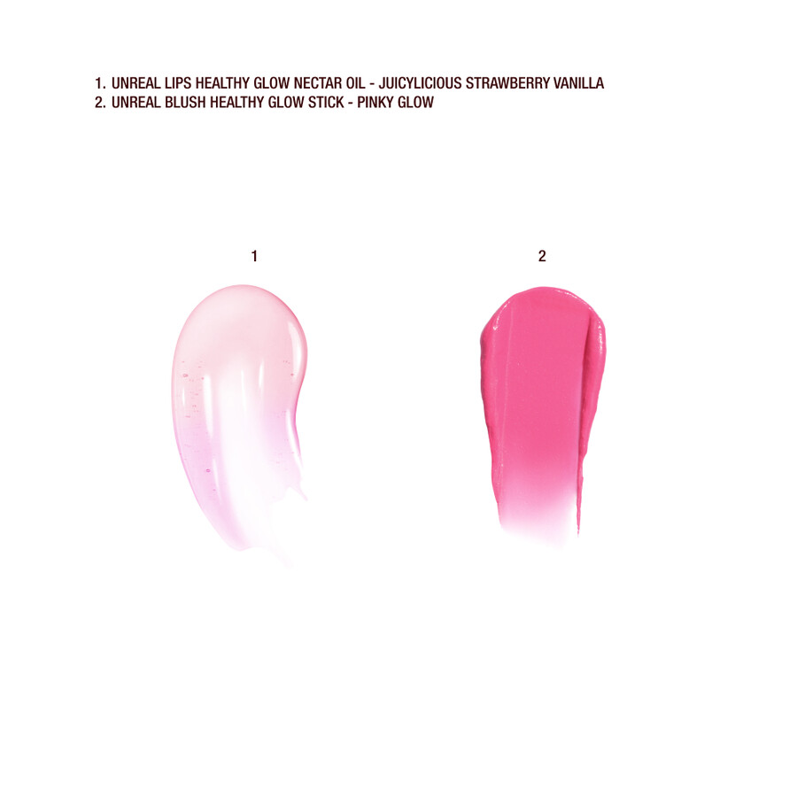 kit de labios y mejillas unreal juicylicious