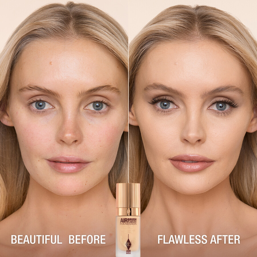 base de maquillaje impecable con aerÓgrafo