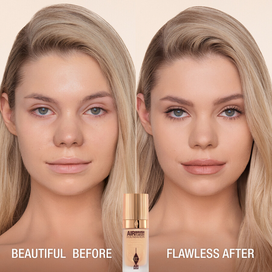 base de maquillaje impecable con aerÓgrafo