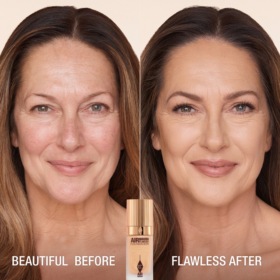 base de maquillaje impecable con aerÓgrafo