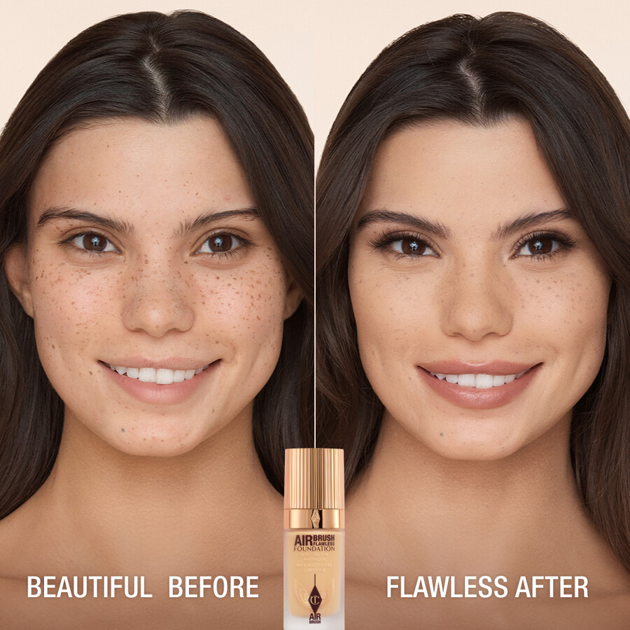 base de maquillaje impecable con aerÓgrafo