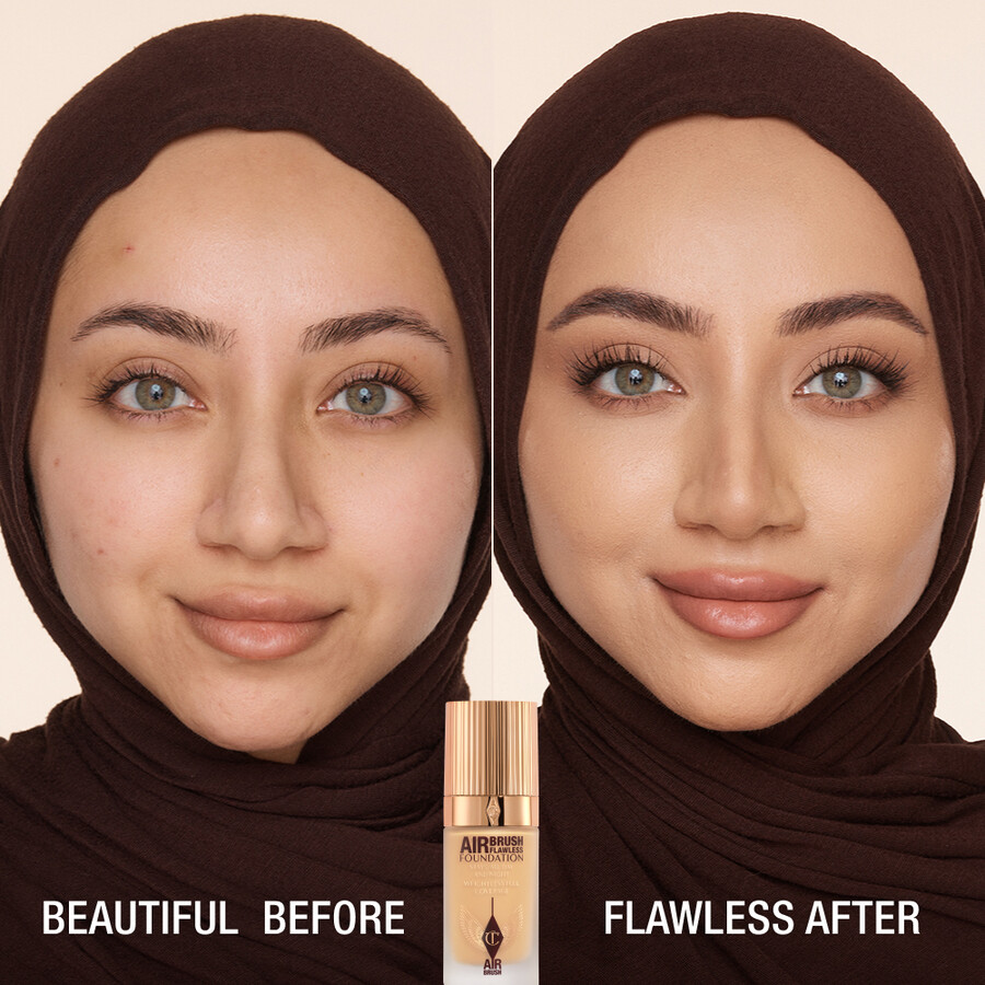 base de maquillaje impecable con aerÓgrafo