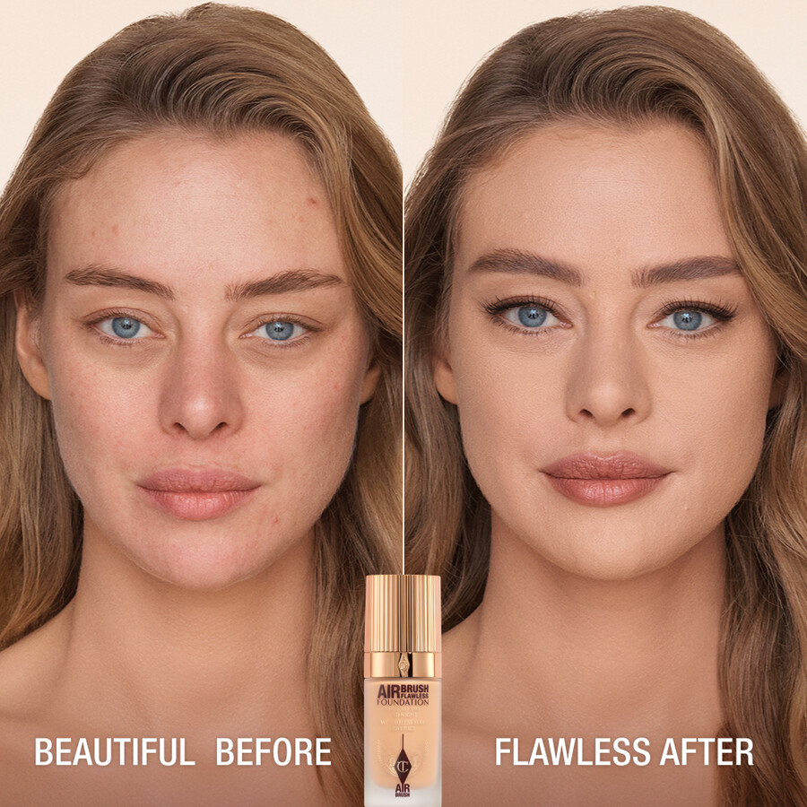 base de maquillaje impecable con aerÓgrafo