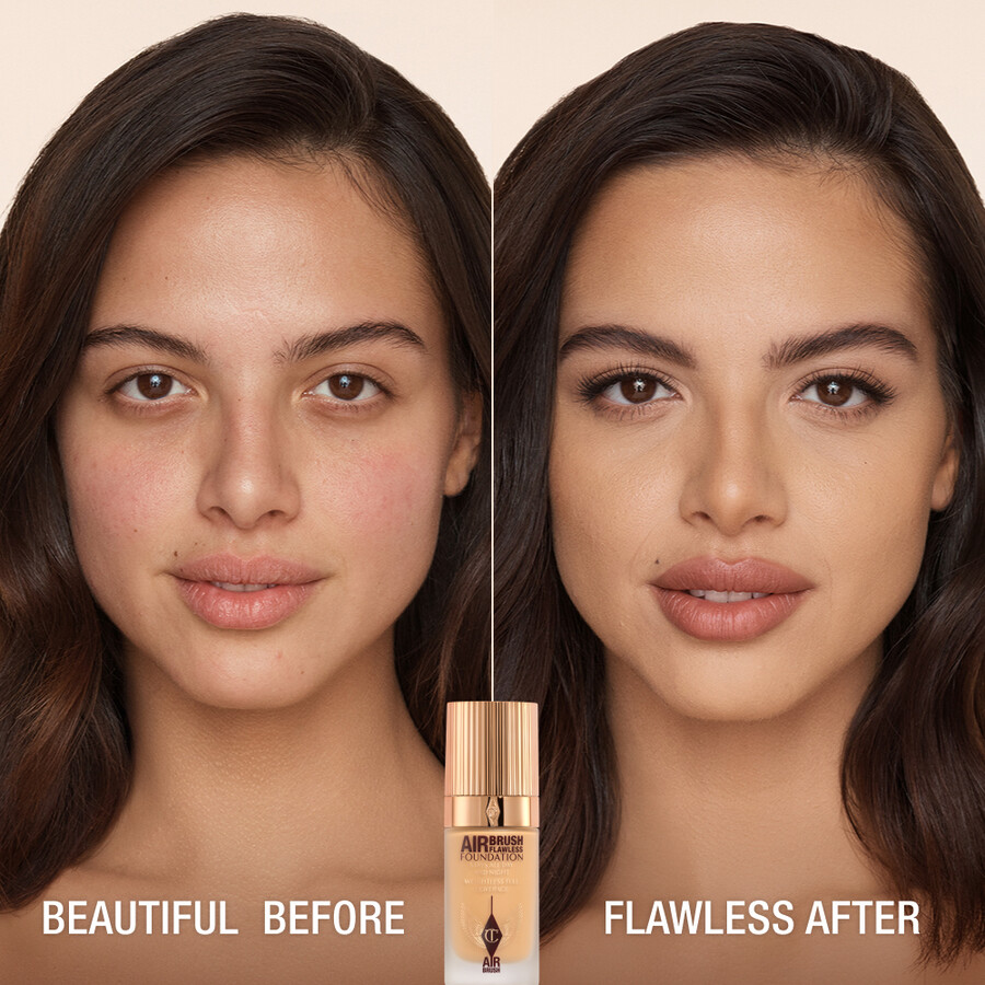 base de maquillaje impecable con aerÓgrafo