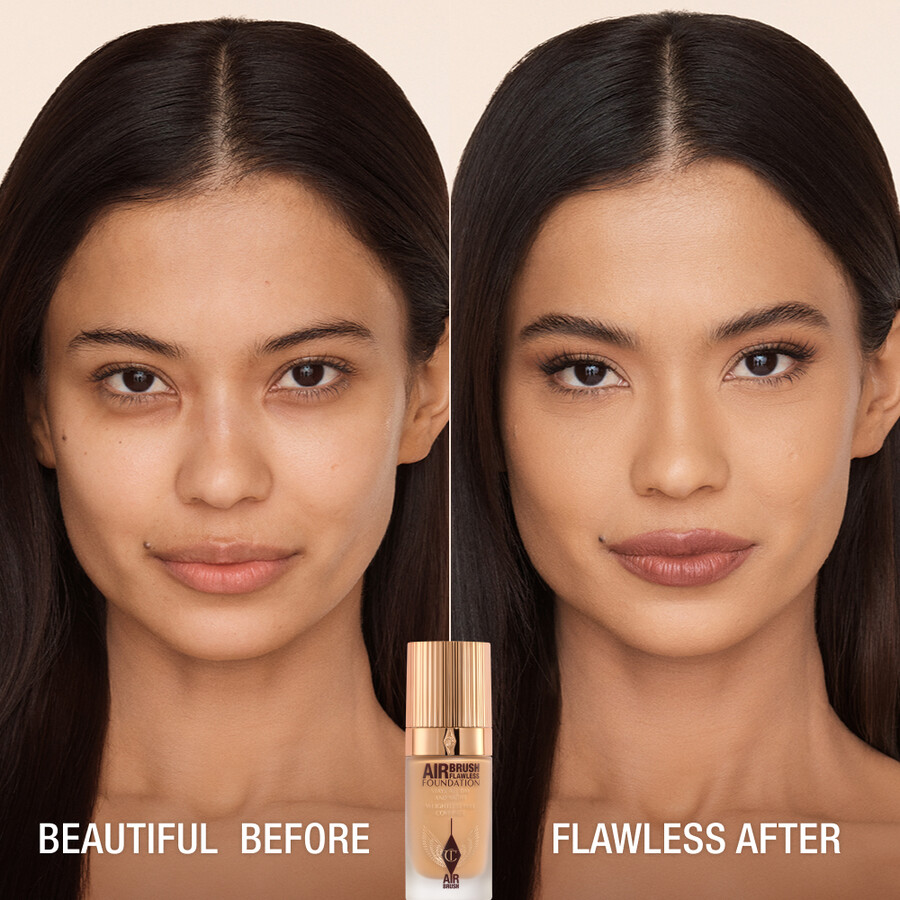 base de maquillaje impecable con aerÓgrafo