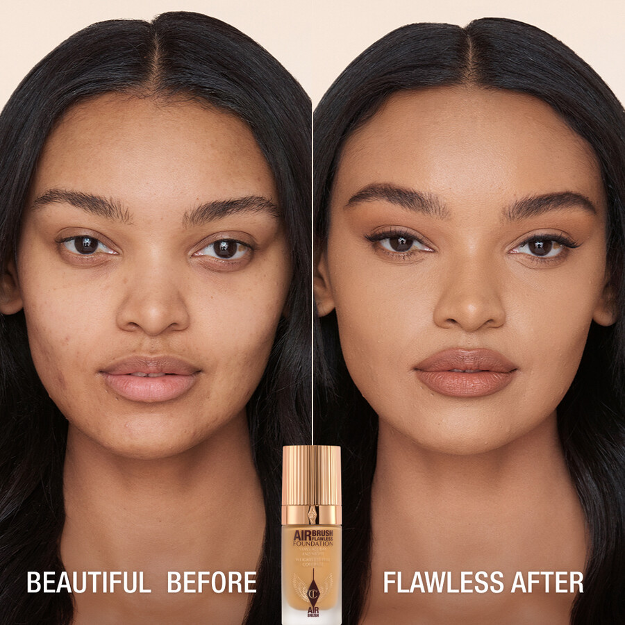 base de maquillaje impecable con aerÓgrafo