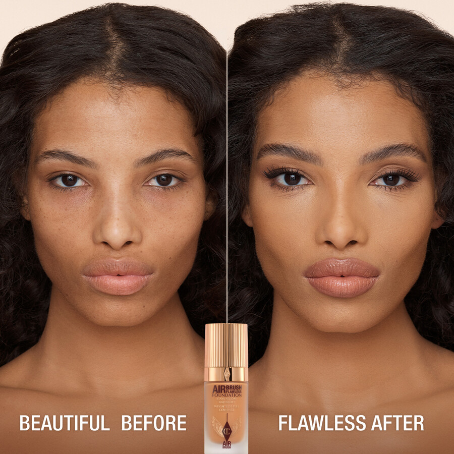 base de maquillaje impecable con aerÓgrafo