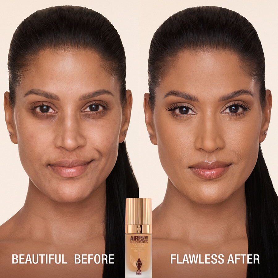 base de maquillaje impecable con aerÓgrafo