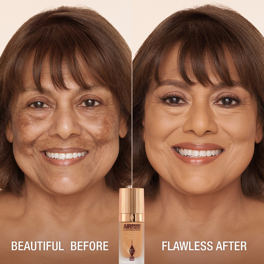 base de maquillaje impecable con aerÓgrafo