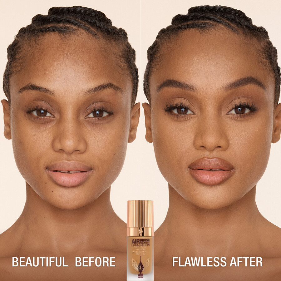 base de maquillaje impecable con aerÓgrafo