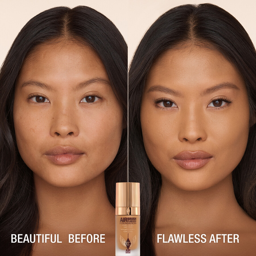 base de maquillaje impecable con aerÓgrafo