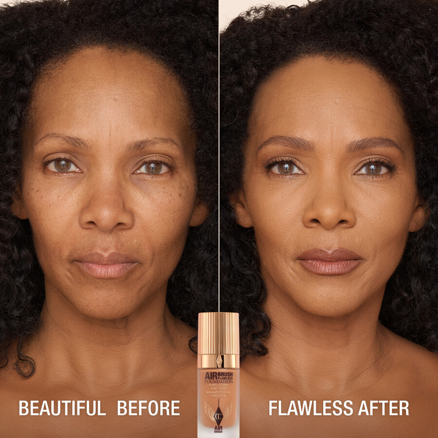 base de maquillaje impecable con aerÓgrafo