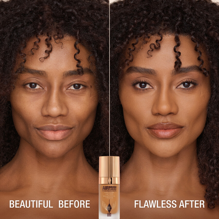 base de maquillaje impecable con aerÓgrafo