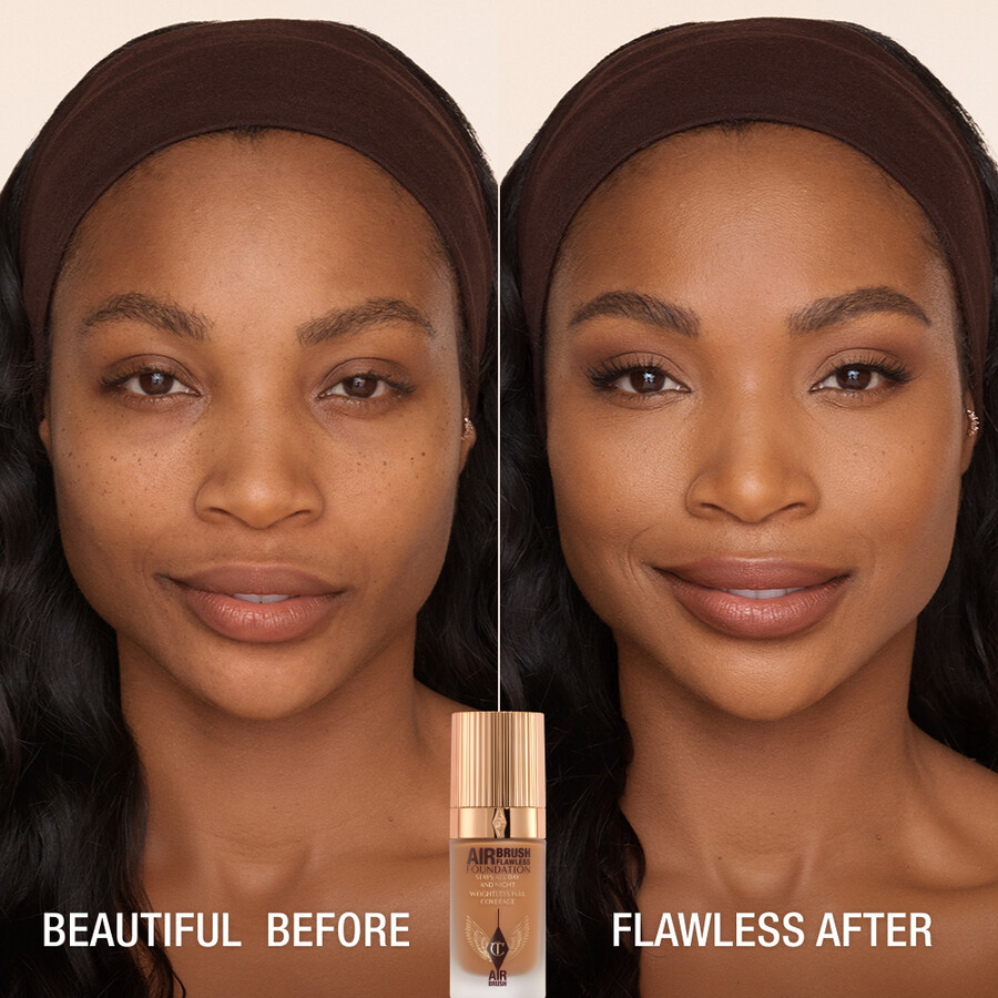 base de maquillaje impecable con aerÓgrafo