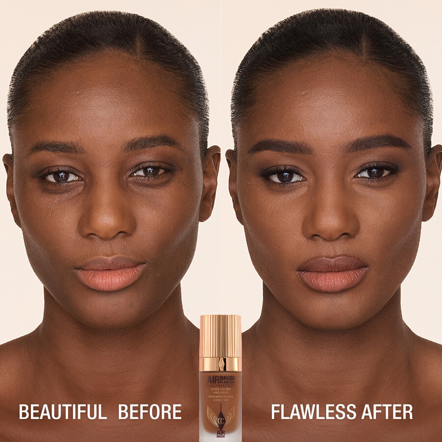 base de maquillaje impecable con aerÓgrafo