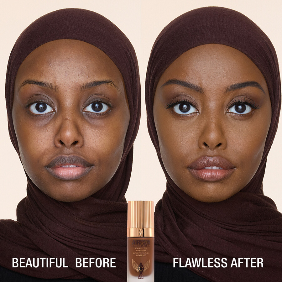 base de maquillaje impecable con aerÓgrafo