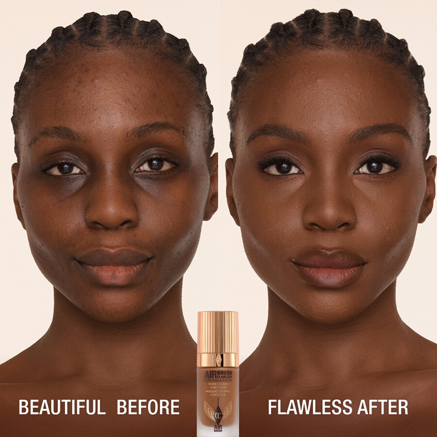 base de maquillaje impecable con aerÓgrafo