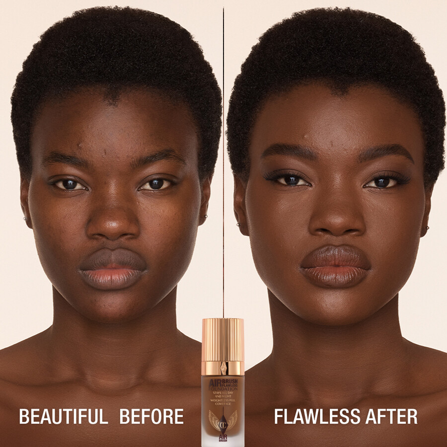 base de maquillaje impecable con aerÓgrafo