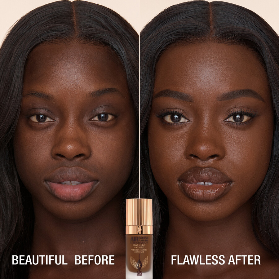 base de maquillaje impecable con aerÓgrafo