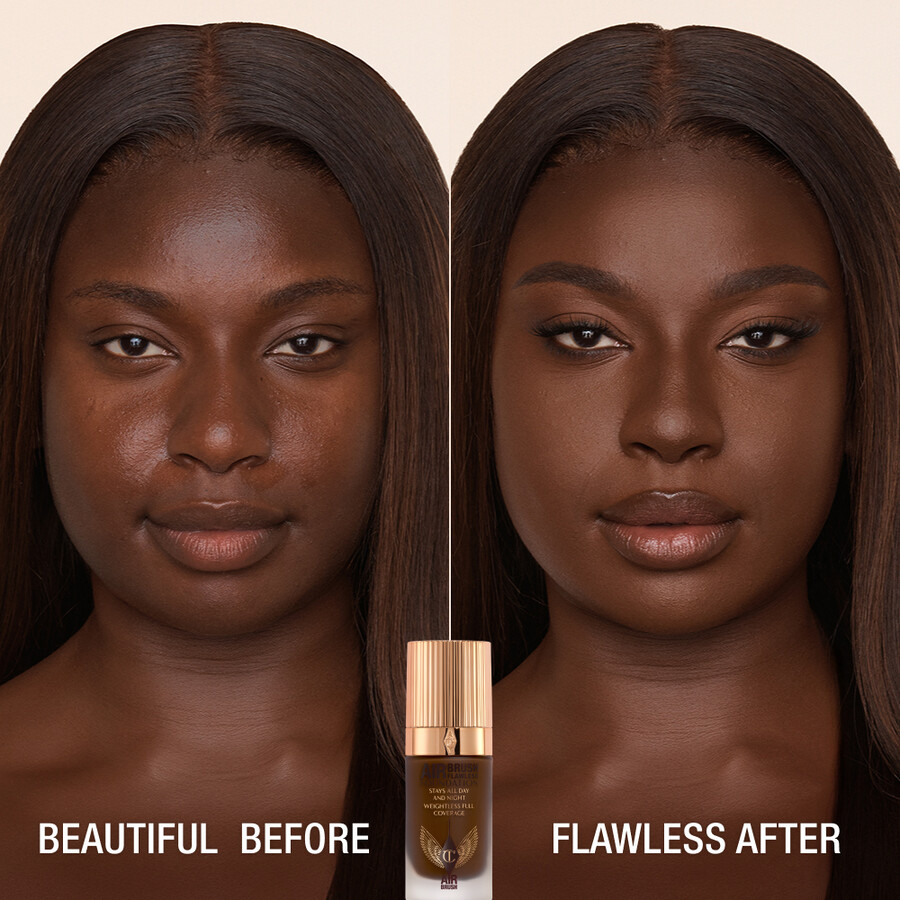 base de maquillaje impecable con aerÓgrafo