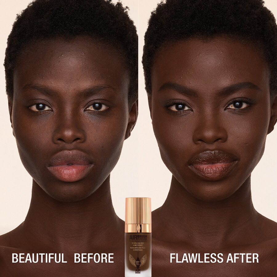 base de maquillaje impecable con aerÓgrafo