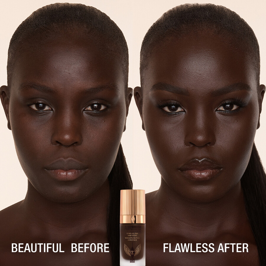 base de maquillaje impecable con aerÓgrafo