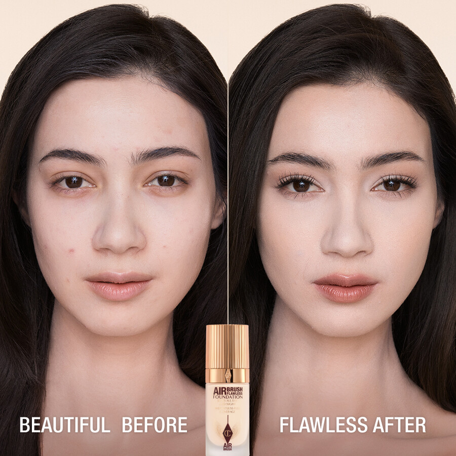 base de maquillaje impecable con aerÓgrafo