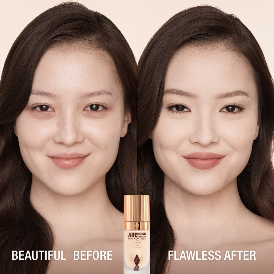 base de maquillaje impecable con aerÓgrafo