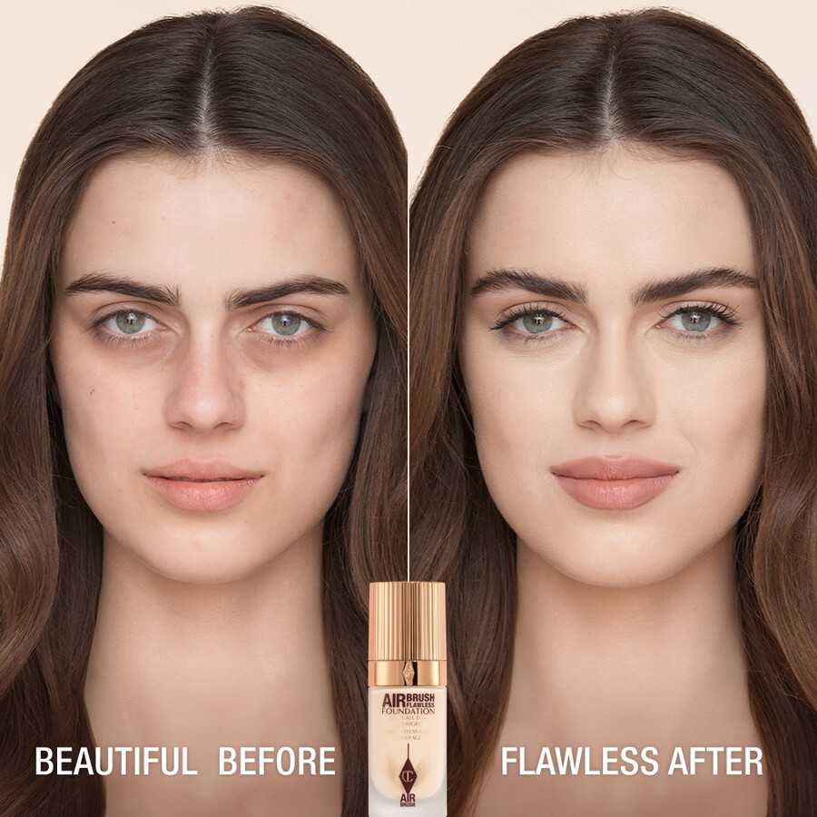 base de maquillaje impecable con aerÓgrafo