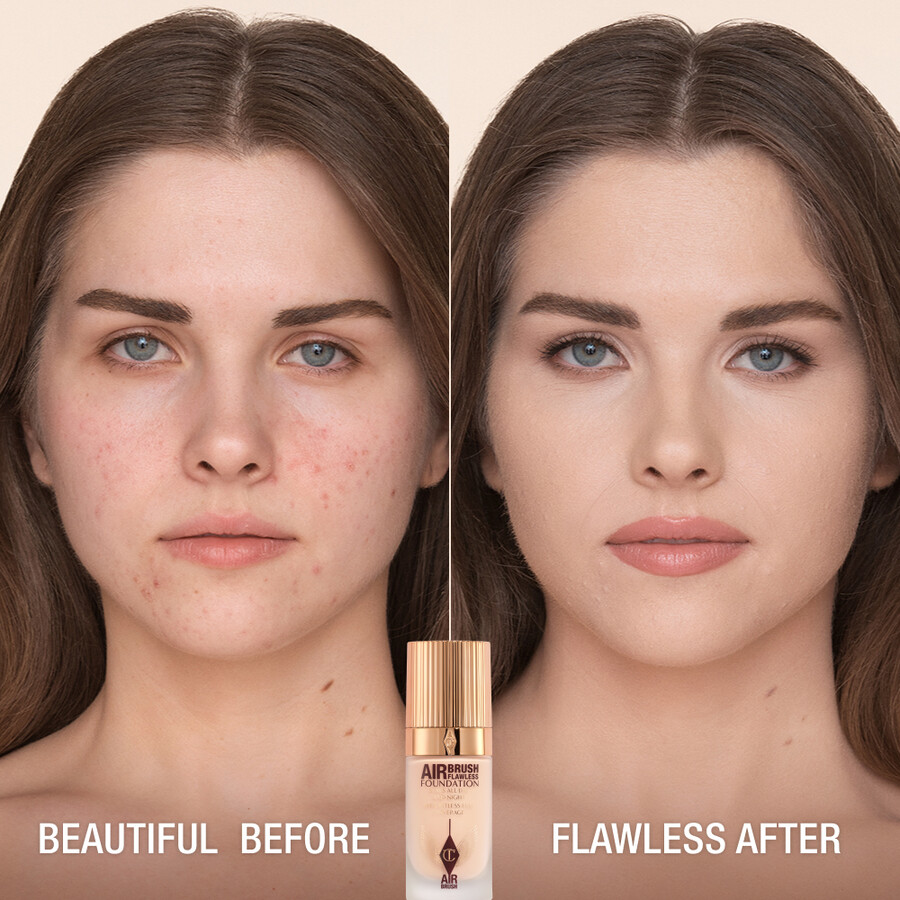 base de maquillaje impecable con aerÓgrafo