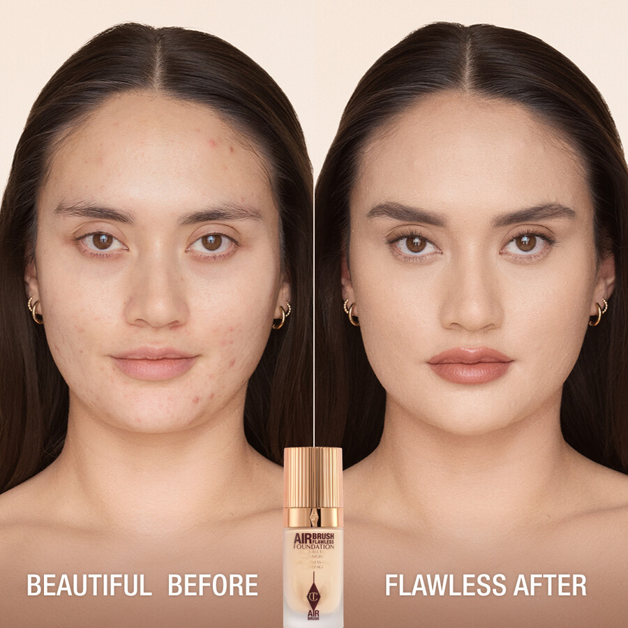 base de maquillaje impecable con aerÓgrafo
