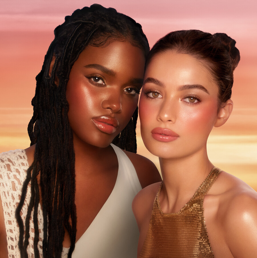 hermosa piel island glow labios y mejillas