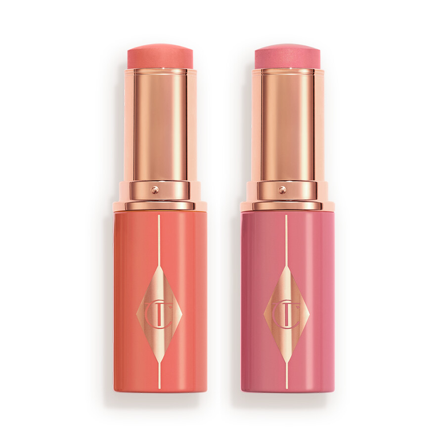 dÚo de barras iluminadoras saludables unreal blush