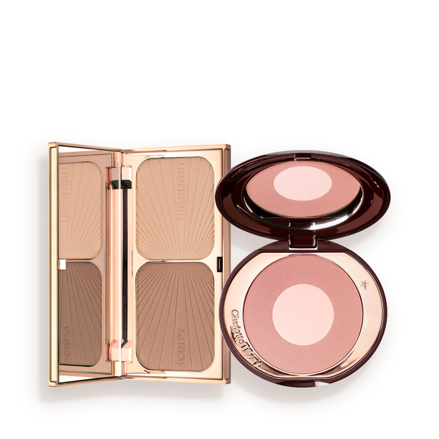 kit de belleza bronceado y sonrojante