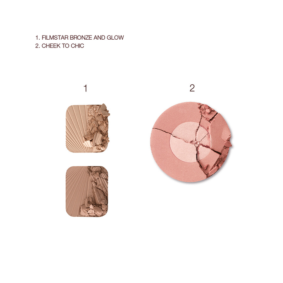 kit de belleza bronceado y sonrojante