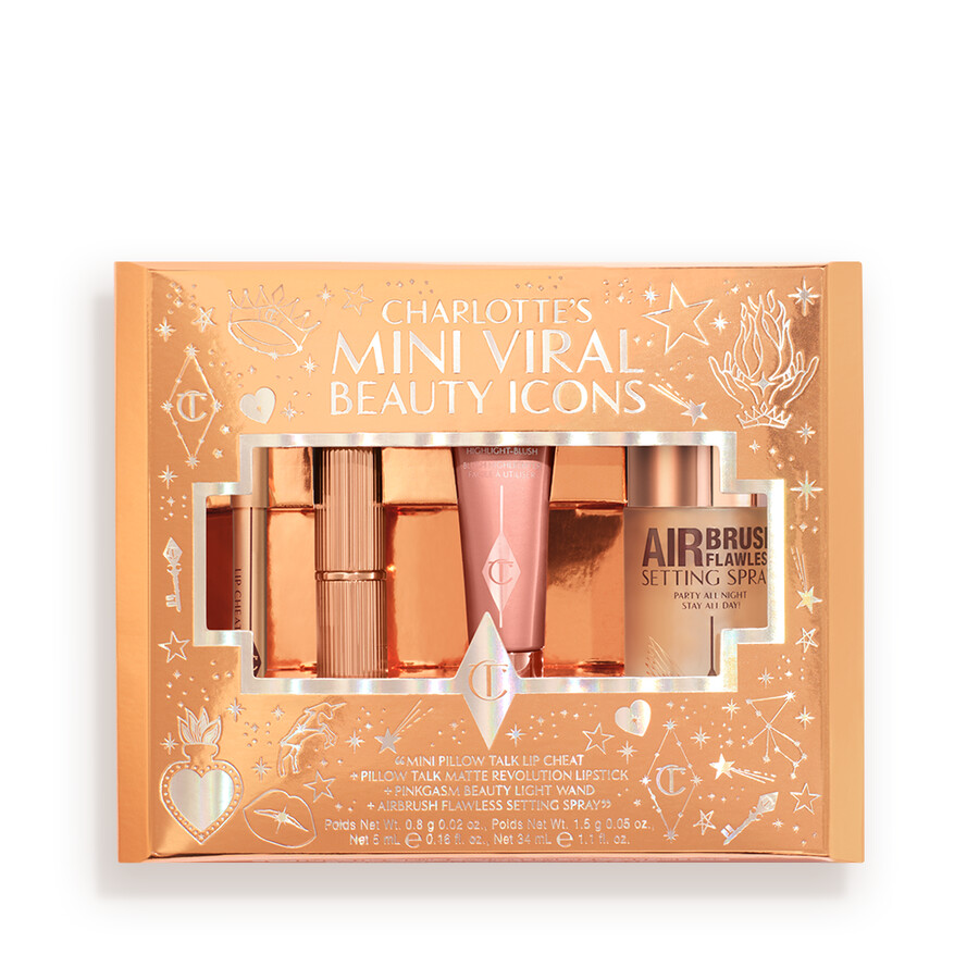 los mini Íconos de belleza virales de charlotte