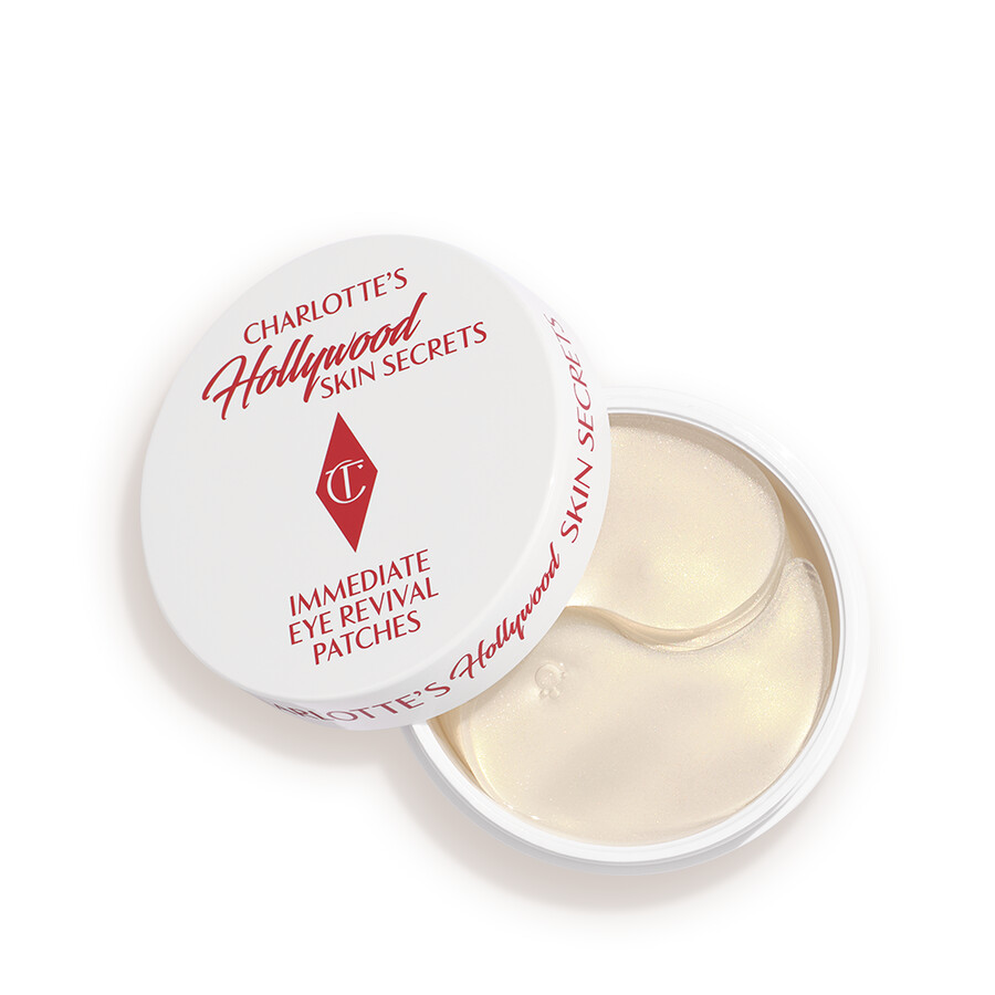 parches de revitalizaciÓn inmediata para el contorno de ojos de charlottes hollywood skin secrets