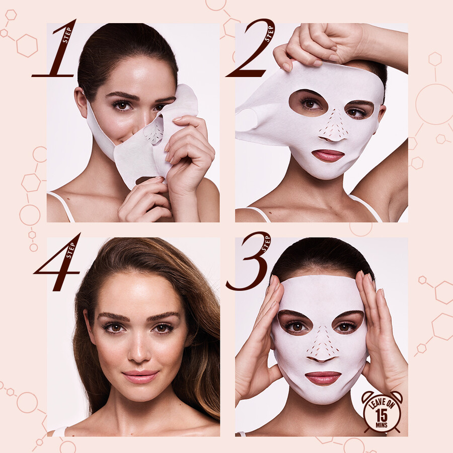 mascarilla facial mÁgica instantÁnea - mascarilla seca