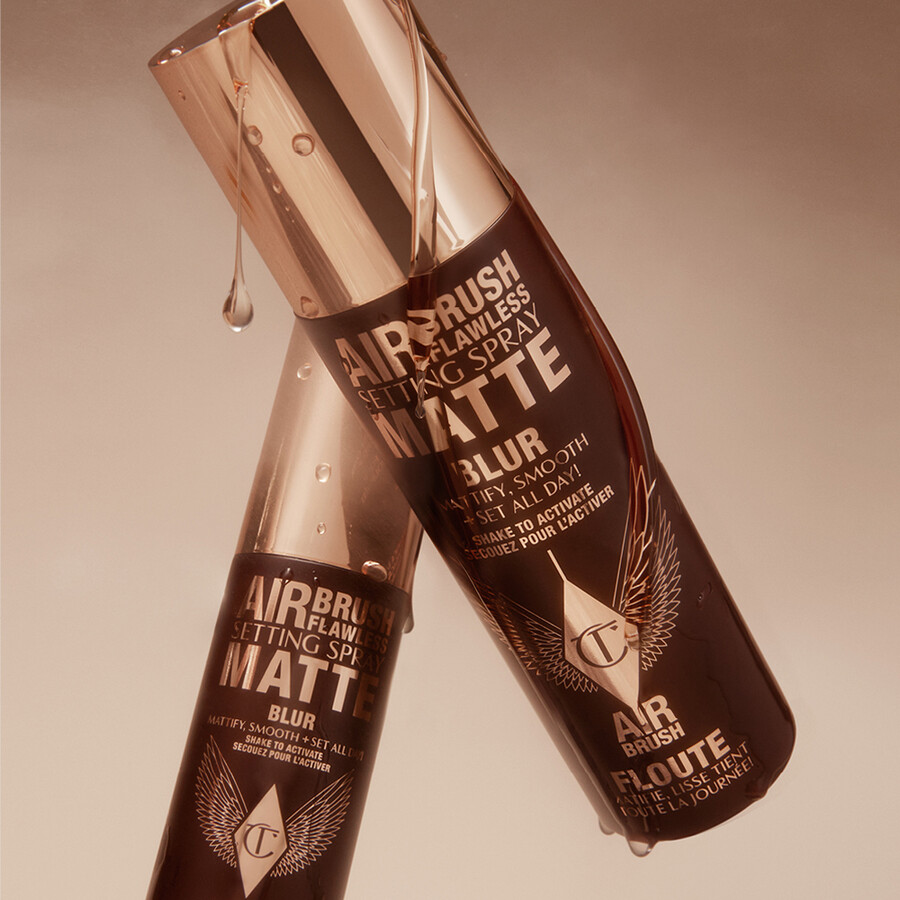 spray fijador impecable con aerÓgrafo mate y mini duo
