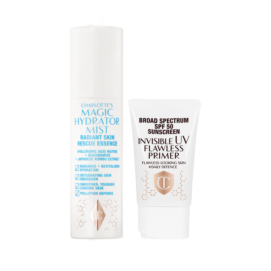 kit de cuidado de la piel hidrata oxigena y protege